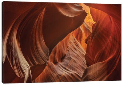 Upper Antelope Canyon Near Page, Arizona, Usa Canvas Art Print - Chuck Haney
