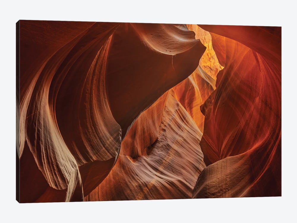 Upper Antelope Canyon Near Page, Arizona, Usa by Chuck Haney 1-piece Canvas Artwork