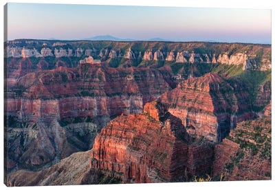 View From Imperial Point On The North Rim In Grand Canyon National Park, Arizona, Usa Canvas Art Print - Canyon Art