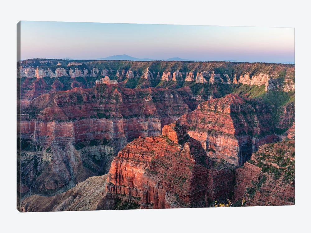 View From Imperial Point On The North Rim In Grand Canyon National Park, Arizona, Usa by Chuck Haney 1-piece Canvas Art Print