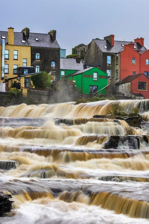 Ennistymon Falls On The Cullenagh River In Ennistymon, Ireland