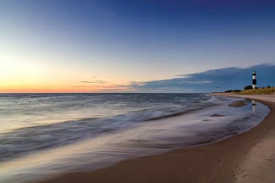 A Distant Big Sable Point Light, Ludington State Park, Mason County, Michigan, USA by Chuck Haney art print