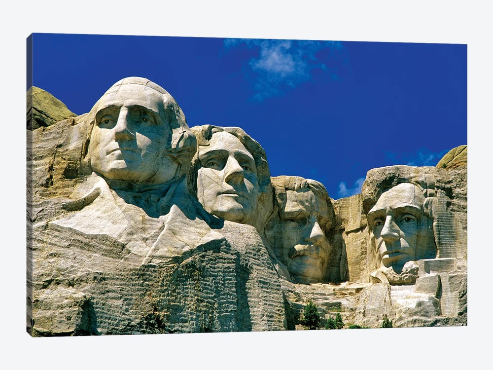 Mount Rushmore National Memorial, Pennington County, South Dakota, USA 1-piece Canvas Wall Art