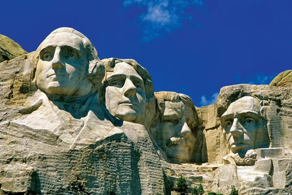 South Dakota: Mount Rushmore National Memorial, Pennington County, South Dakota, USA by Chuck Haney