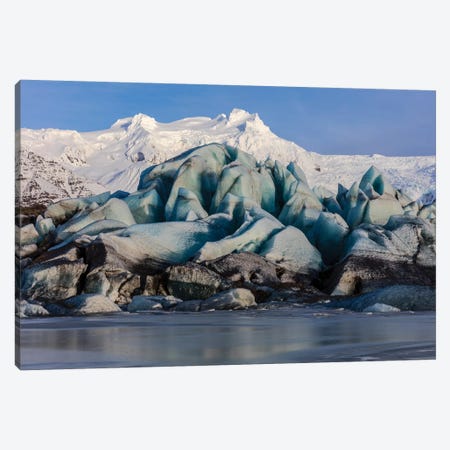 Svinafellsjokull glacier in south Iceland Canvas Print #UCK51} by Chuck Haney Art Print