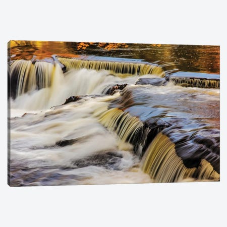 The Middle Branch of the Ontonagon River at Bond Falls Scenic Site, Michigan USA Canvas Print #UCK54} by Chuck Haney Canvas Artwork