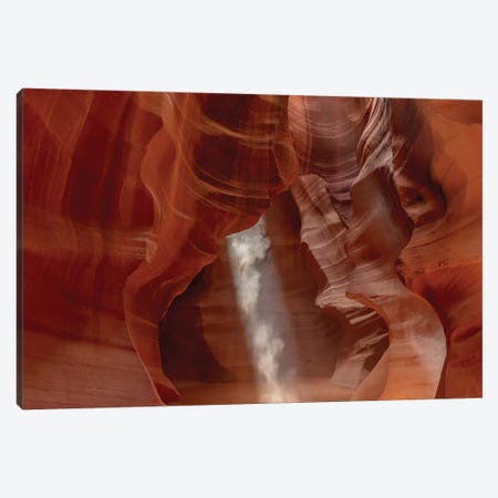Sunbeam in Upper Antelope Canyon near Page, Arizona, USA Canvas Print #UCK79} by Chuck Haney Canvas Print