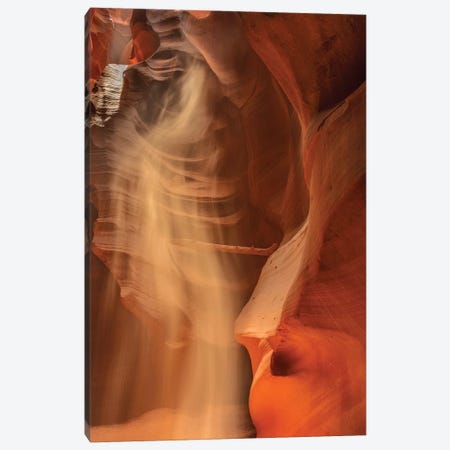Sunbeam in Upper Antelope Canyon near Page, Arizona, USA Canvas Print #UCK81} by Chuck Haney Canvas Artwork