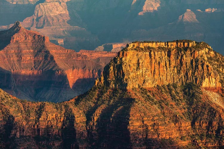 View from Bright Angel Point on the North Rim of Grand Canyon National Park, Arizona, USA