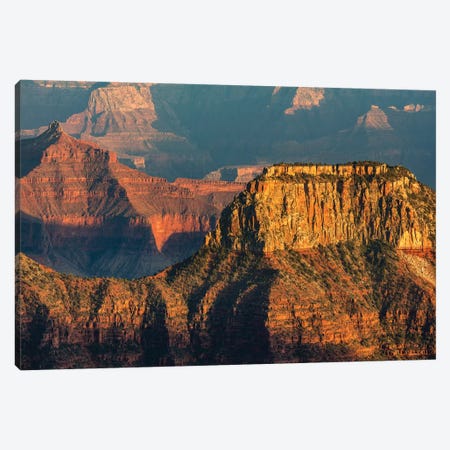 View from Bright Angel Point on the North Rim of Grand Canyon National Park, Arizona, USA Canvas Print #UCK92} by Chuck Haney Canvas Art Print