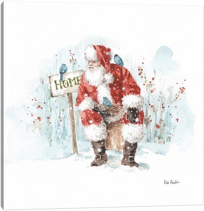 Magical Holidays IV Canvas Art Print - Santa Claus Art