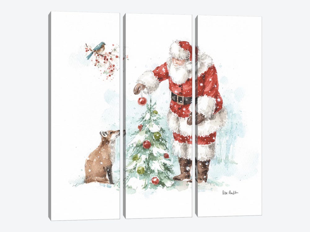 Magical Holidays V by Lisa Audit 3-piece Canvas Wall Art