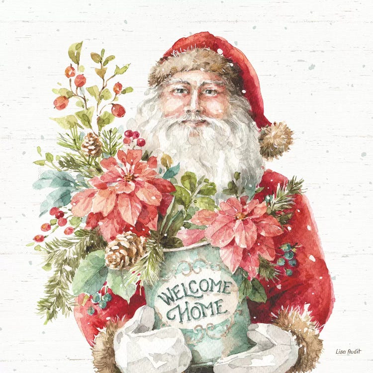 Our Christmas Story II On Birch by Lisa Audit wall art