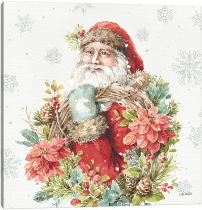 Our Christmas Story III Canvas Art Print - Santa Claus Art