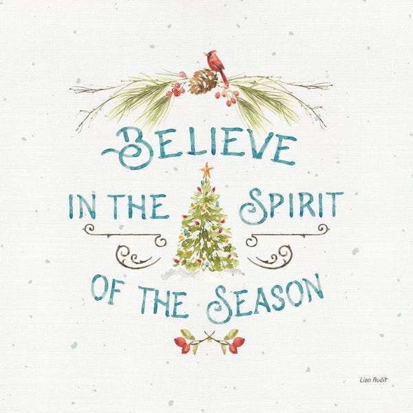 Christmas Signs & Sentiments: Our Christmas Story XIII by Lisa Audit