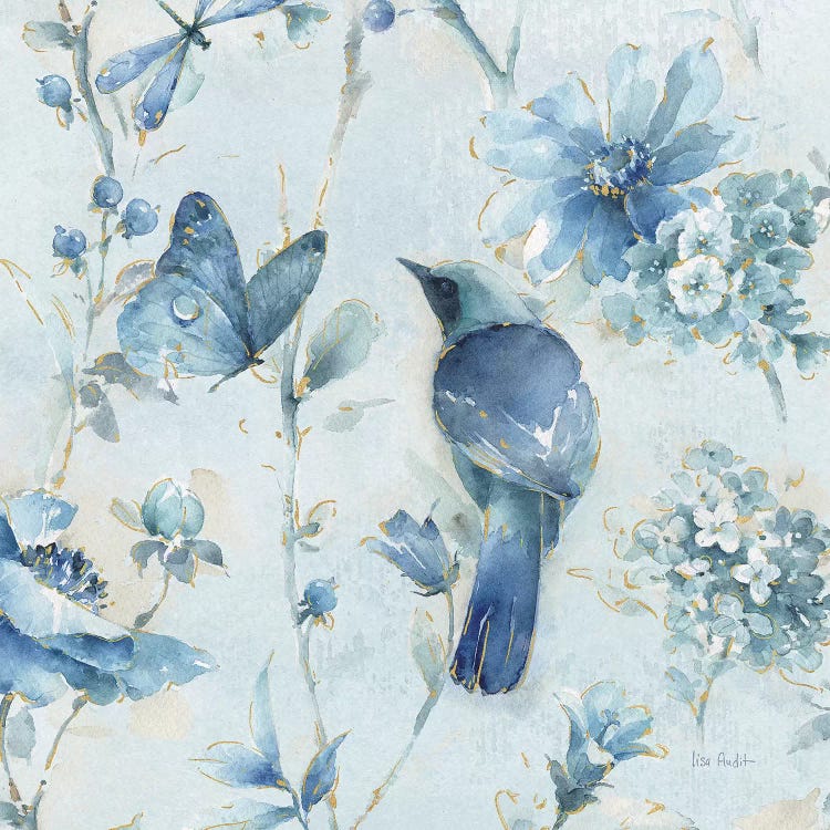 Indigold XII by Lisa Audit wall art