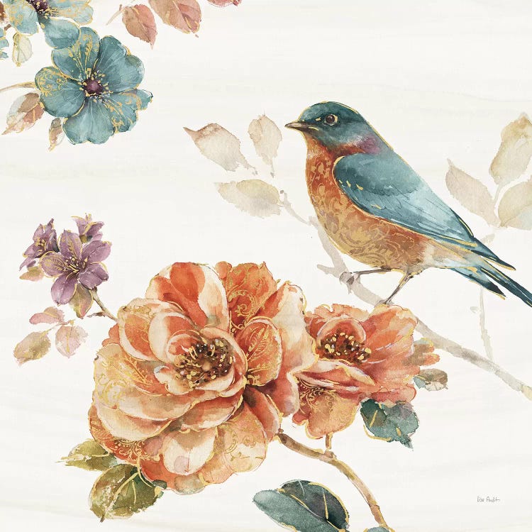 Spiced Nature III Soft White by Lisa Audit wall art
