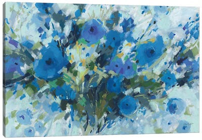 Blueming I Landscape Canvas Art Print - Lisa Audit