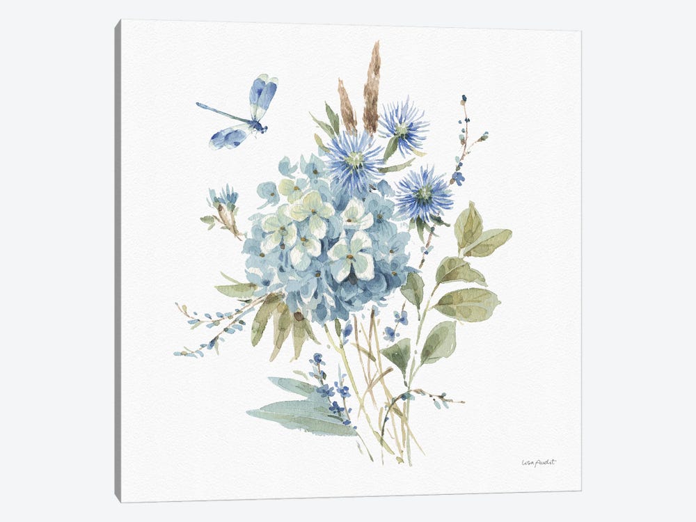 Bohemian Blue IVA by Lisa Audit 1-piece Canvas Print