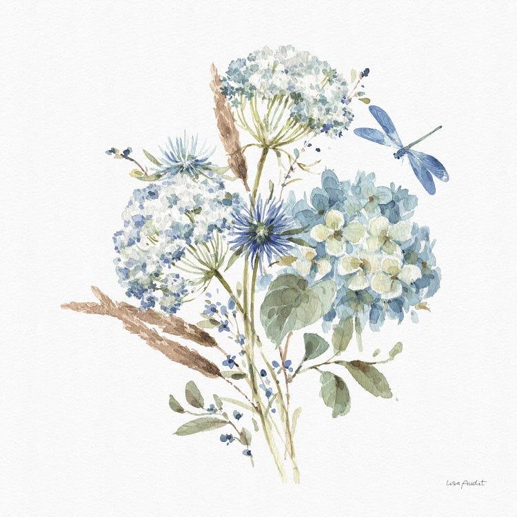 Bohemian Blue VIA by Lisa Audit wall art