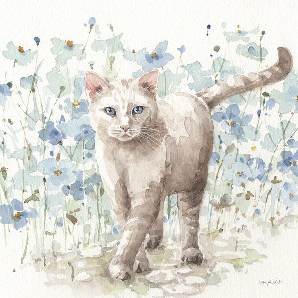 Cats: Bohemian Blue IXB by Lisa Audit