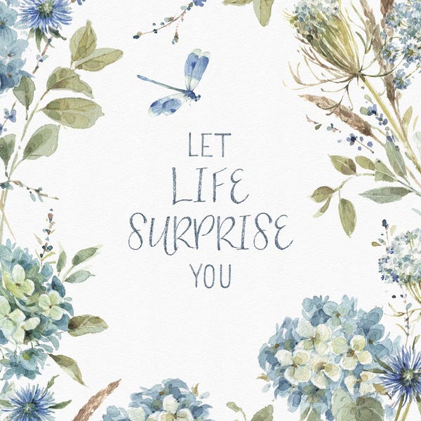 Dragonflies: Bohemian Blue XIIA by Lisa Audit