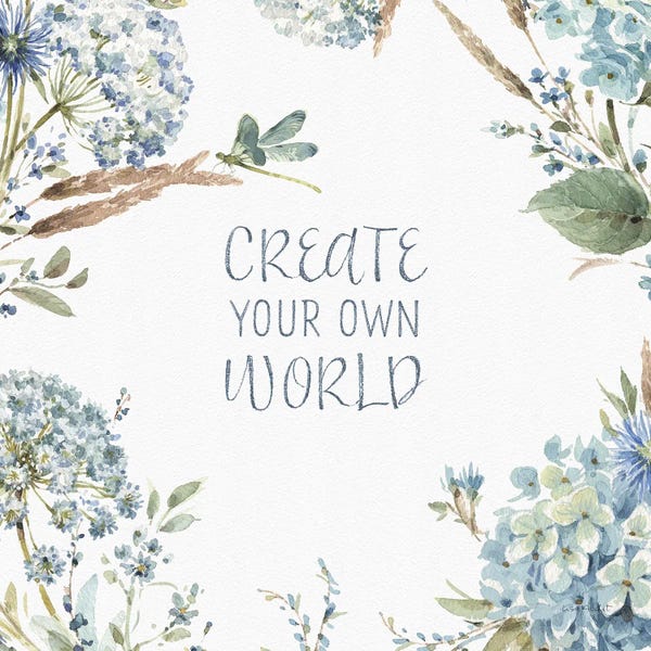 Dragonflies: Bohemian Blue XIIIA by Lisa Audit