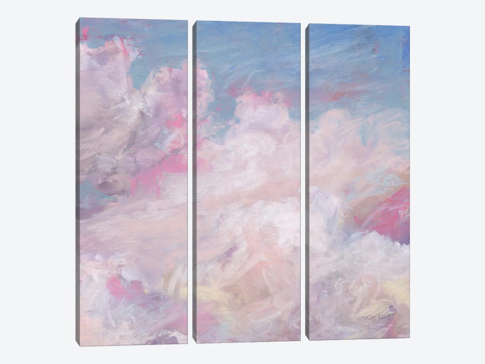 Daydream Pink II by Lisa Audit 3-piece Canvas Art Print