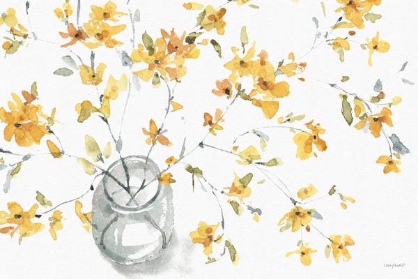 French Country Décor: Happy Yellow IIA by Lisa Audit