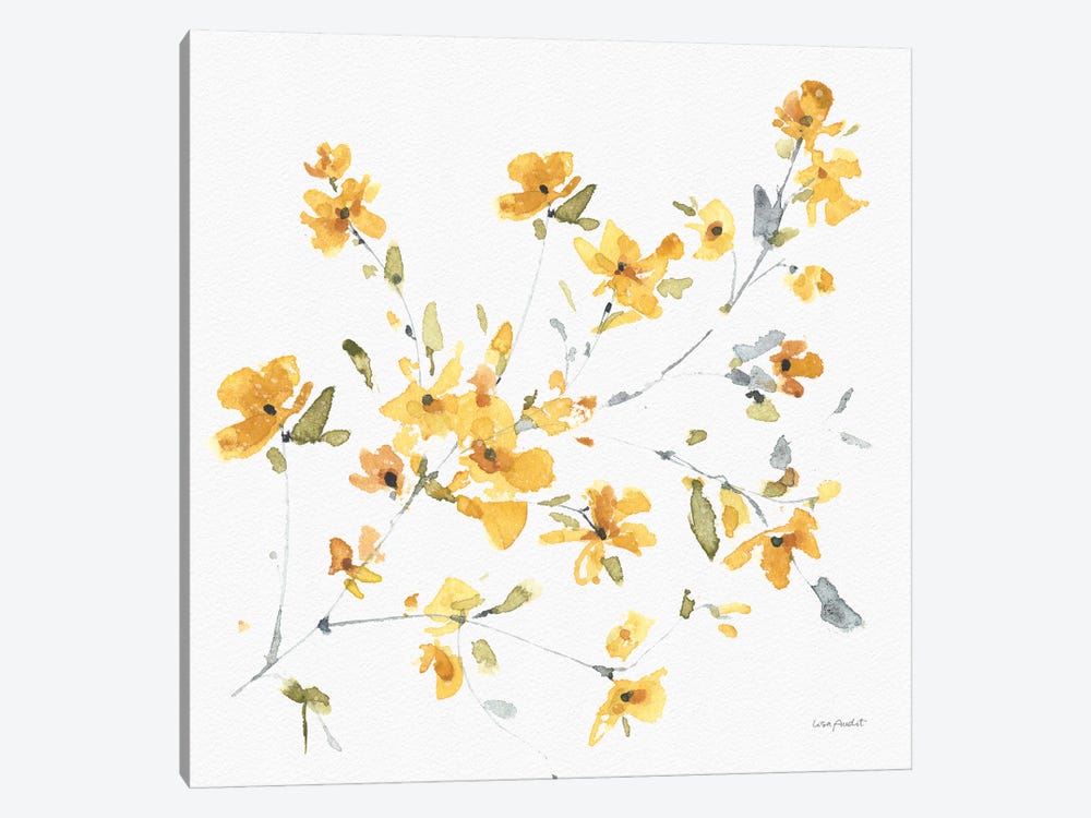 Happy Yellow IVA by Lisa Audit 1-piece Canvas Art Print