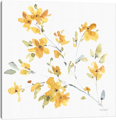 Happy Yellow VA Canvas Art Print - Lisa Audit