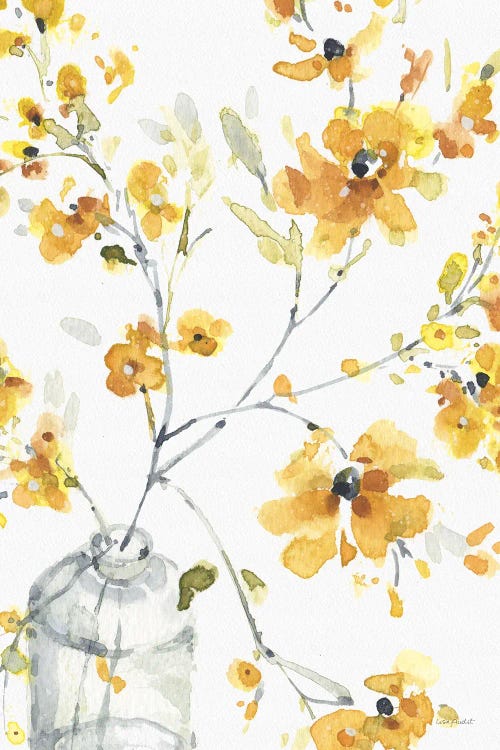Happy Yellow VIA by Lisa Audit wall art