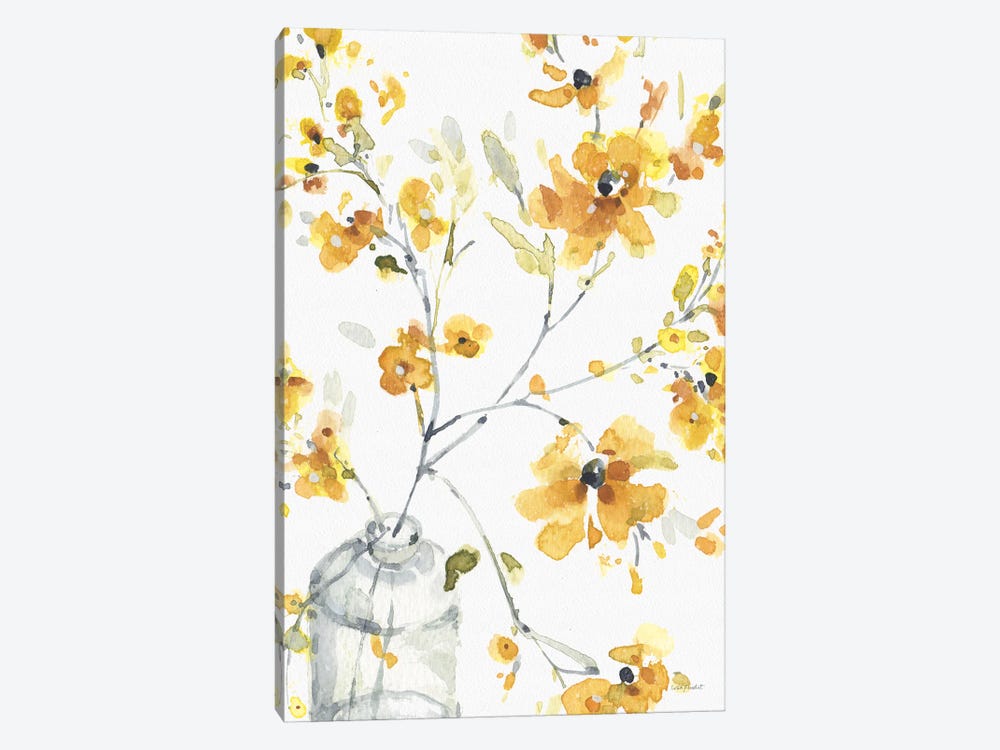 Happy Yellow VIA by Lisa Audit 1-piece Canvas Print