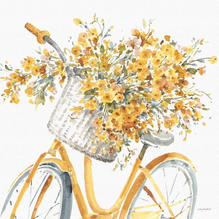 Happy Yellow VIIB by Lisa Audit wall art