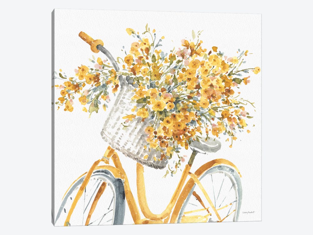 Happy Yellow VIIB by Lisa Audit 1-piece Canvas Art Print