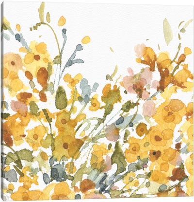 Happy Yellow VIIIA Canvas Art Print - Lisa Audit