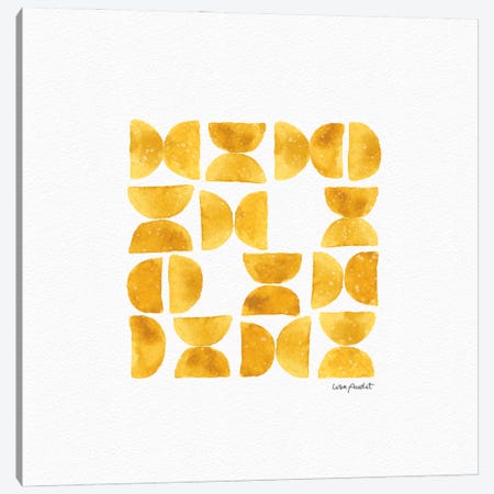 Happy Yellow XA Canvas Print #UDI212} by Lisa Audit Canvas Art