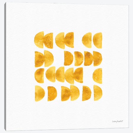 Happy Yellow XIIA Canvas Print #UDI214} by Lisa Audit Art Print