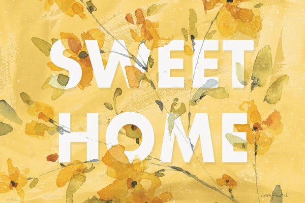 French Country Décor: Happy Yellow XVIC by Lisa Audit