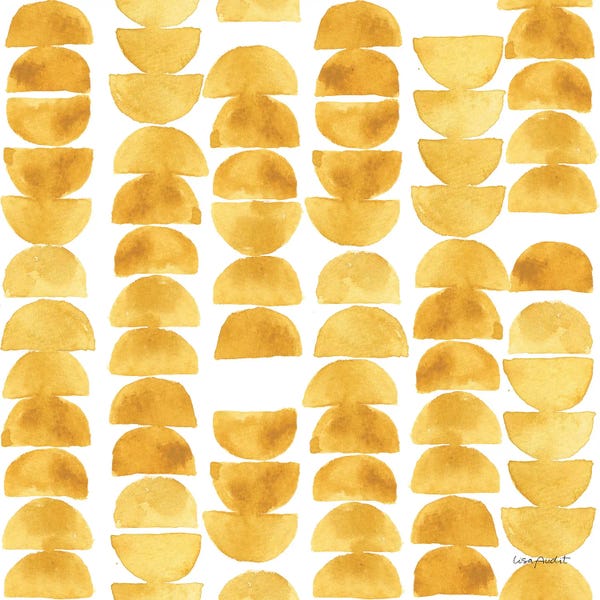 Roaring Brook Art: Happy Yellow XXIXA by Lisa Audit