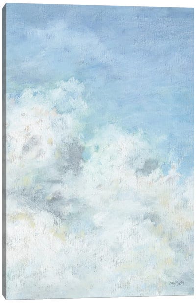 Heavenly Blue IV Canvas Art Print - Lisa Audit