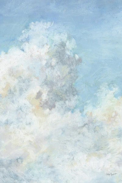 Heavenly Blue V by Lisa Audit framed canvas print