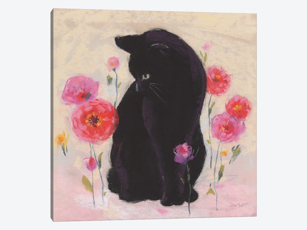 Nina the Cat I by Lisa Audit 1-piece Canvas Art
