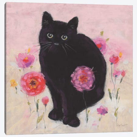 Nina the Cat II Canvas Print #UDI243} by Lisa Audit Canvas Print