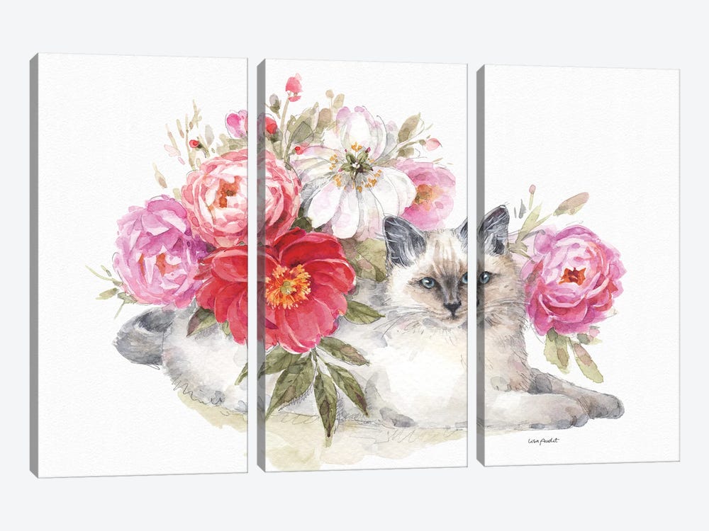 Obviously Pink XXIA by Lisa Audit 3-piece Art Print