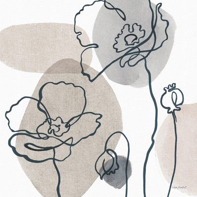 Think Neutral IIIA by Lisa Audit framed canvas print