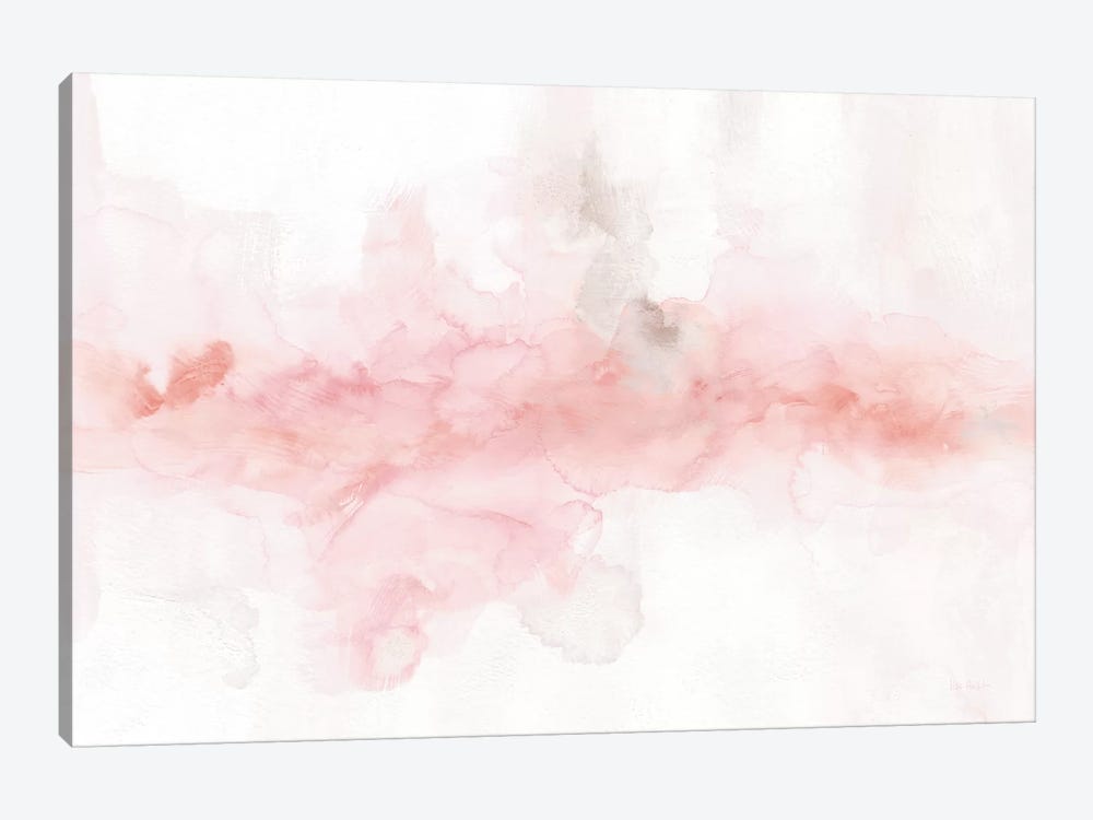 Rainbow Seeds Abstract Blush Gray Crop by Lisa Audit 1-piece Canvas Artwork