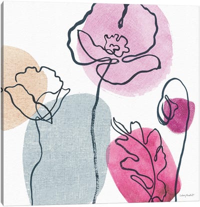 Think Pink IIA Canvas Art Print - Lisa Audit