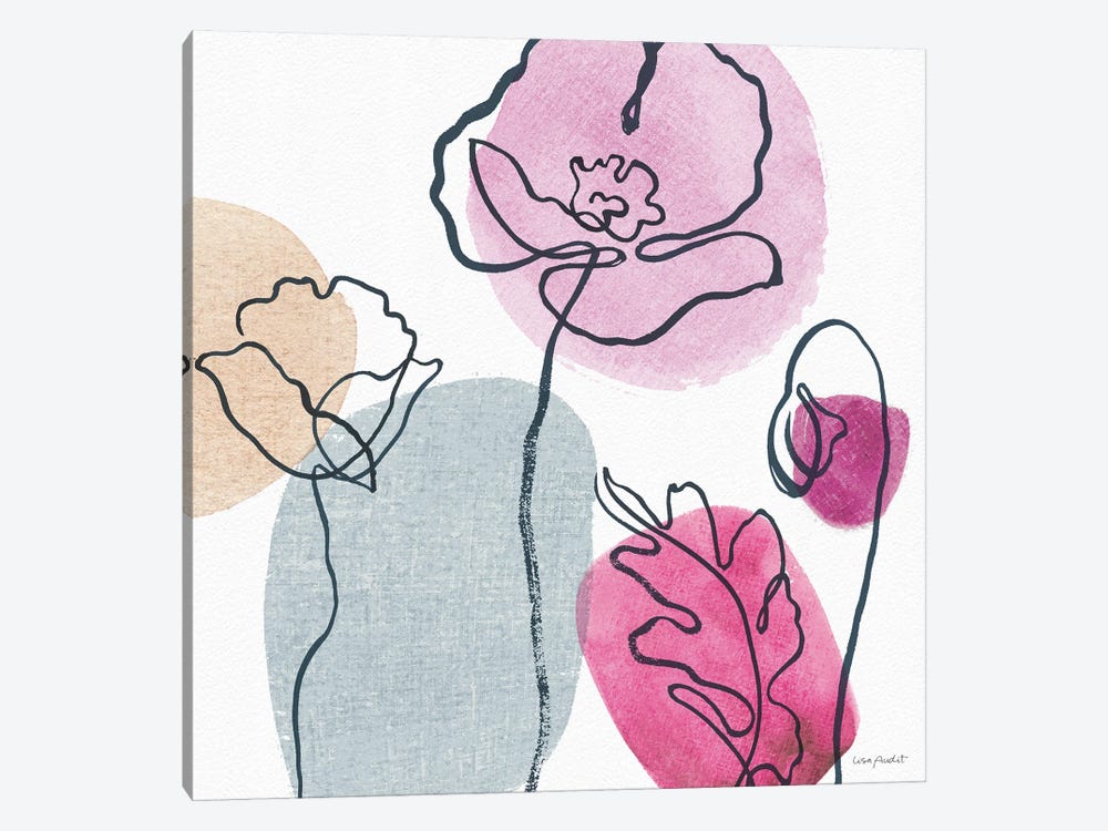 Think Pink IIA by Lisa Audit 1-piece Art Print