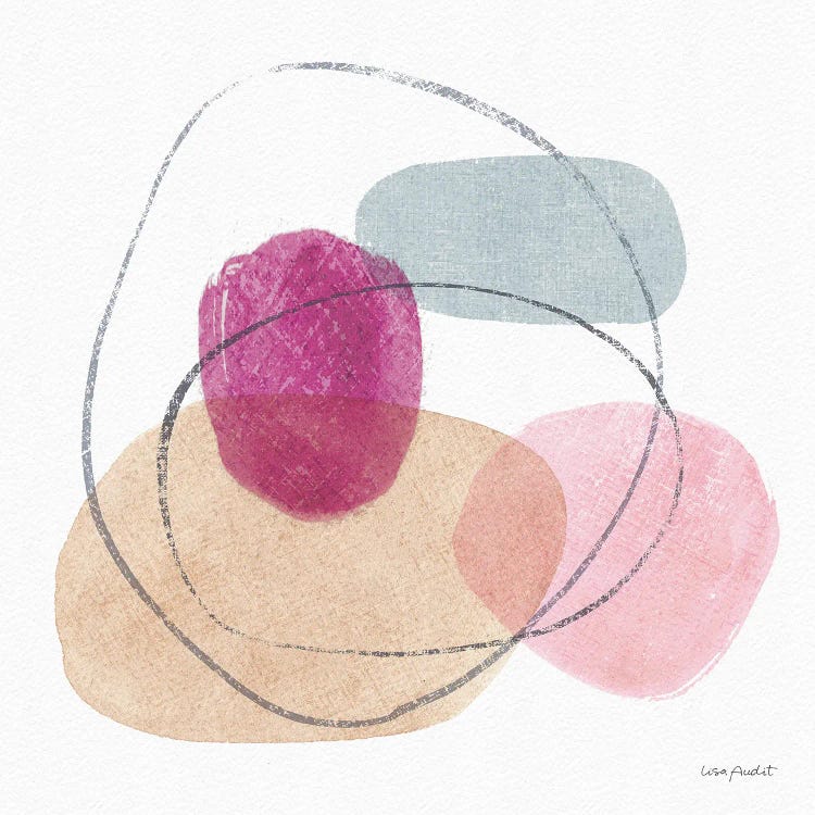 Think Pink VIIA by Lisa Audit wall art